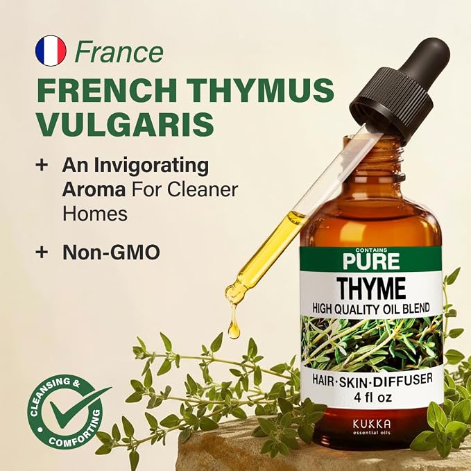 100% Pure Thyme Oil - Image 3