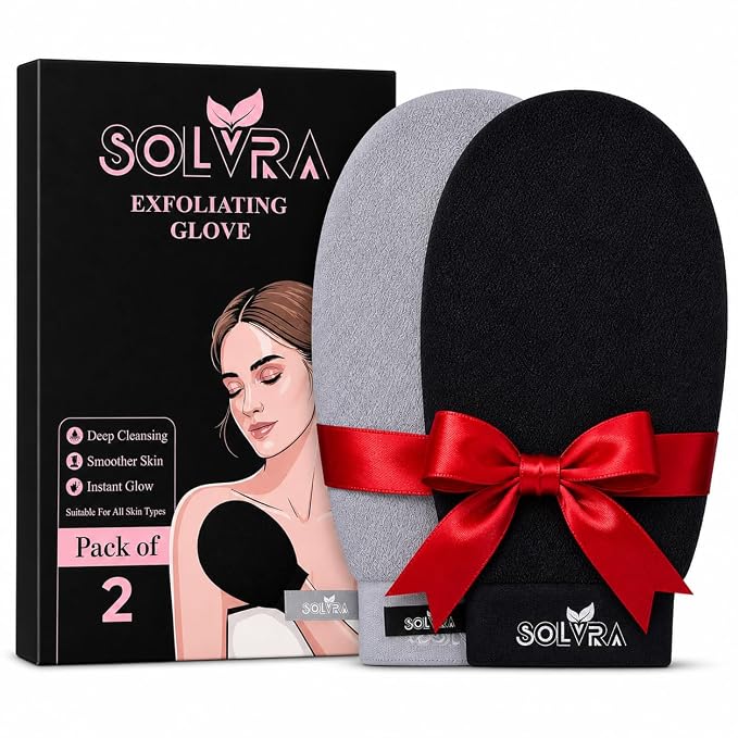 Exfoliating Gloves – 100% Vegan Viscose Kessa Mitt by Unknown