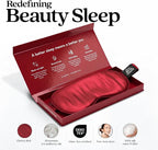 TheSleepGuard Pure Silk Sleep Mask Light Blocking Travel Essentials. Eye Masks - Image 2