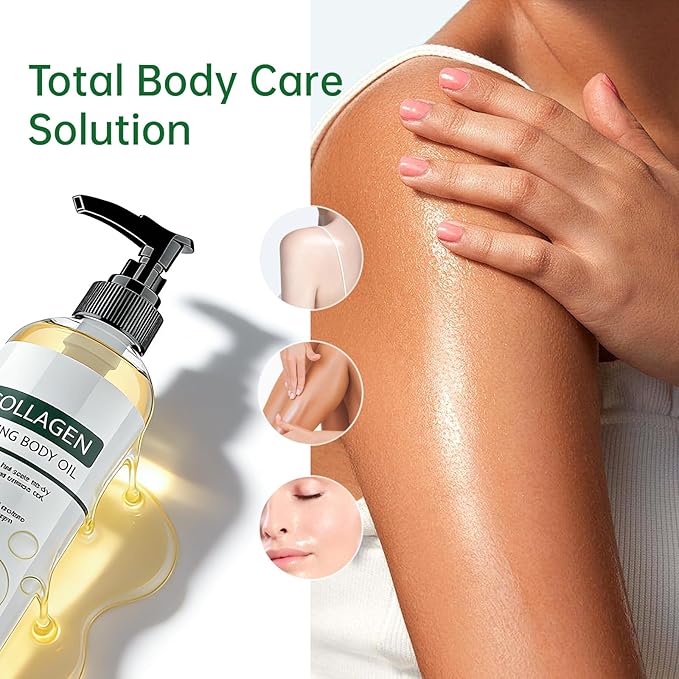 Collagen Lifting Body Oil After Shower, Hydrating Collagen Oil - Image 5