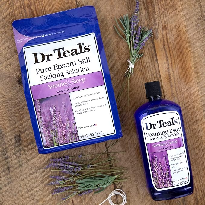 Dr. Teal's Epsom Salt Soaking Solution and Foaming Bath - Image 6