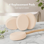 AmazerBath Lotion Applicator for Back, 4 Replacement Pads - Image 6
