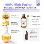 SAVILAND Jamaican Black Castor Oil: 100% Pure, Unrefined - Image 5