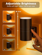 Amber Night Lights Plug into Wall, Dimmable Night Light Plug in, Modern Night - Image 2