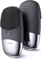 Facial Cleansing Brush, 3-in-1 Electric Silicone Face Scrubber, Vibrating by Uimoky