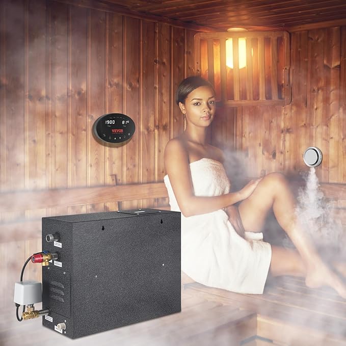 VEVOR Steam Shower Generator, 15 kW, Segmented Heating Temperature - Image 8