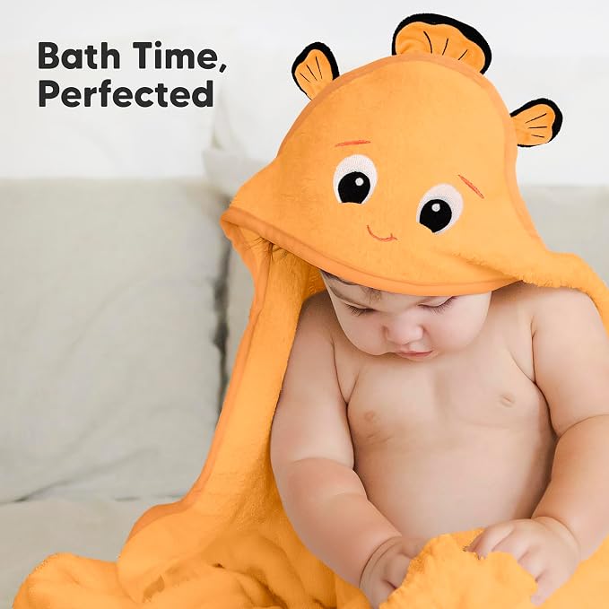 KeaBabies Hooded Baby Towel for Newborn - Image 9