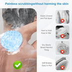 Upgraded Version Silicones Body Scrubber, Double-Sided Design Body Brush - Image 5