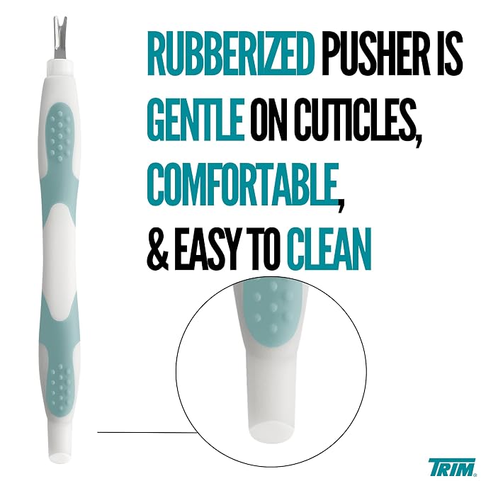 Trim Easy Hold Sure Grip Implements Cuticle Remover/Pusher, Dual Ended - Image 4