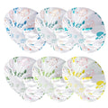 6 PCS Shower Caps for Women, Double Side Waterproof Shower Cap, Reusable by CHFONGDIRECT