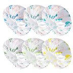 6 PCS Shower Caps for Women, Double Side Waterproof Shower Cap, Reusable by CHFONGDIRECT