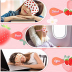 Cuffbow 6 Pack Plush Sleep Mask Set, Cute Plush Eye Masks - Image 5