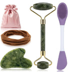 5PCS Face Roller & Gua Sha Facial Tools, Face Massage by tophld