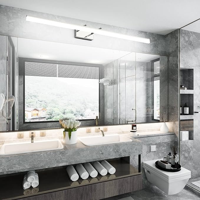 Aipsun 48 inch LED Vanity Lights Adjustable Bathroom Wall Light Fixtures - Image 4