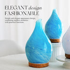 Porseme 280ml Essential Oil Diffuser Glass Color Changing Aroma Air Diffusers - Image 7