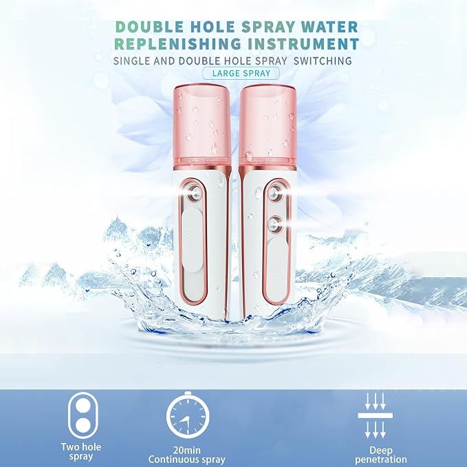 withthesun Nano Facial Mister, Cool Mist Face Steamer - Image 4
