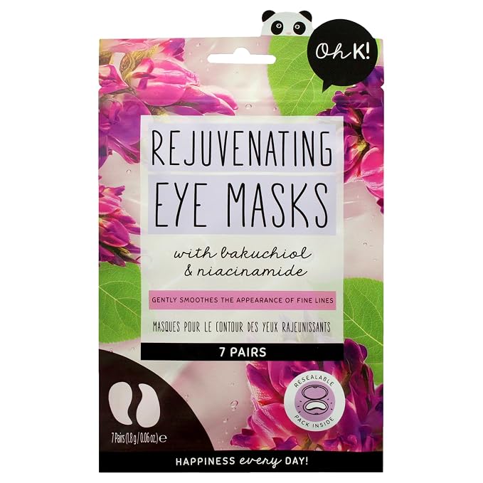 Oh K! Eye Mask - Rejuvenating - Hydrating Under Eye Patches - Depuffing - Image 2
