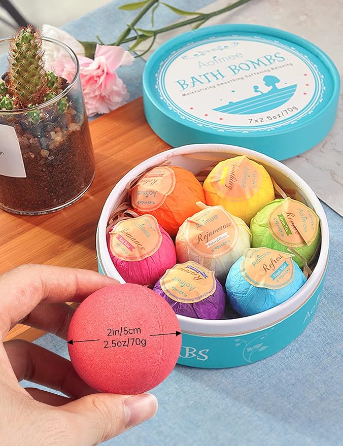Aofmee Bath Bombs, 14 Bath Bombs - Image 7