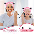 Jowmoy Rose Red Frog Eye Elastic Headband - Image 6