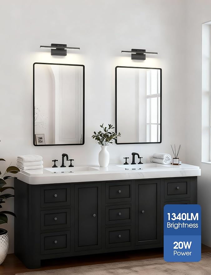 VOLISUN Bathroom Vanity Light 15.7 inch, 5CCT Dimmable, 20W LED Bathroom Light - Image 5
