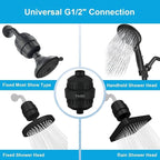 Yodel Shower Filter Matte Black - Image 5