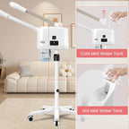 Salon Señor 2 in 1 Hot and Cold Facial Steamer, Professional Face Steamer on - Image 7