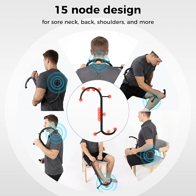 Detachable Trigger Point Massage Cane, One-Click Disassembly Massage Hook - Image 4