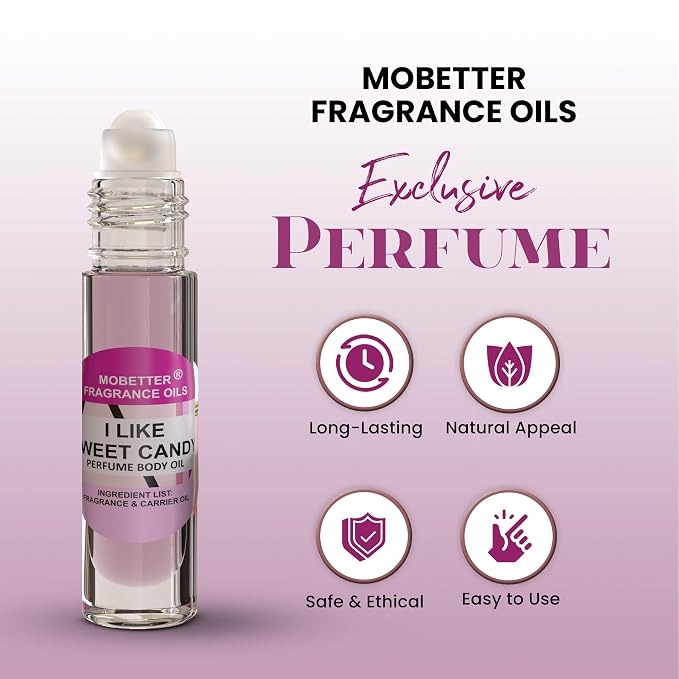 MOBETTER FRAGRANCE OILS I Like Sweet Candy Perfume Body Oil - Image 3