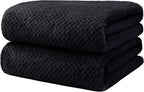 HOMEXCEL Bath Towels Pack of 2, Microfiber Ultra Soft Highly Absorbent Bath by HOMEXCEL
