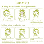 Gua Sha Facial Tools, Jade Guasha Tool - Image 4
