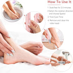Electric Callus Remover for Feet, Professional Pedicure Kit Foot Scrubber for - Image 6