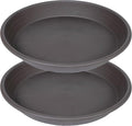 2 Pack of 19 inch Plant Saucer, Large Plant Tray, Heavy Sturdy Plant Drainage by Unknown