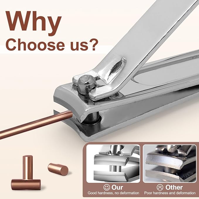 Premium Stainless Steel Nail Clippers Set - Image 2