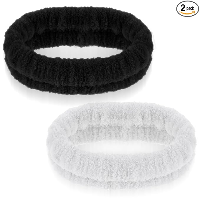 2Pcs Spa Headband, Make Up Headband Hair Head Band by Unknown
