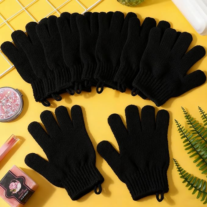 FoldTier 200 Pcs Exfoliating Gloves Bulk - Image 5