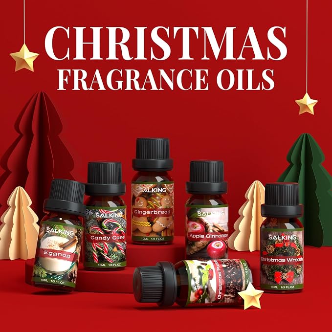 SALKING Christmas Fragrance Oils, Premium Essential Oil - Image 2