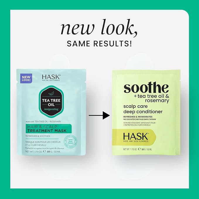 HASK TEA TREE Revitalizing Deep Conditioner Treatments - Image 2