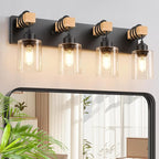 Licperron 4-Lights Farmhouse Vanity Lights by Licperron