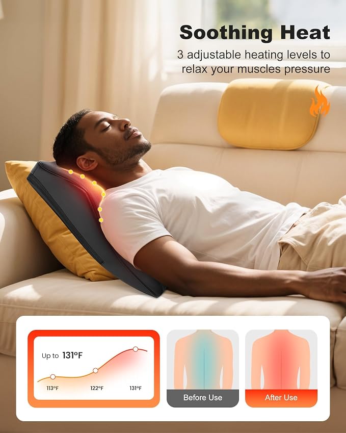 Snailax Shiatsu Back Massager - Image 5