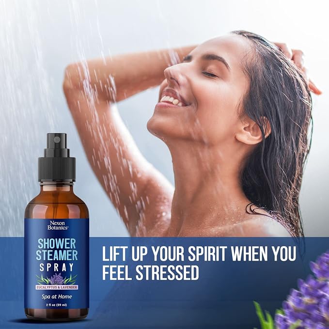Eucalyptus & Lavender Shower Steamer Spray 2 fl oz - Image 5