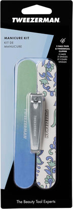 Tweezerman Blue and Green Paisley Manicure Kit - Image 8