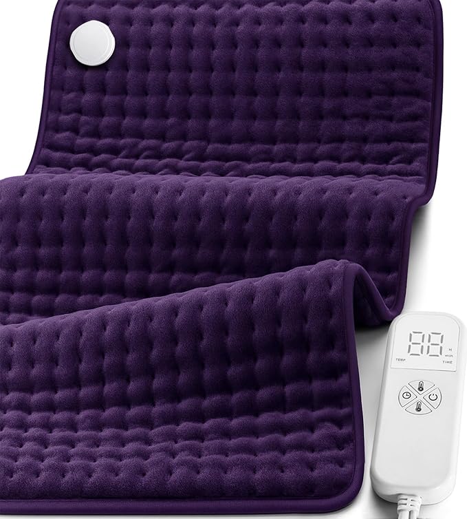 Mothers Day Gifts for Mom, Heating Pad for Back, Neck & Shoulder Pain Relief by MIKRALE