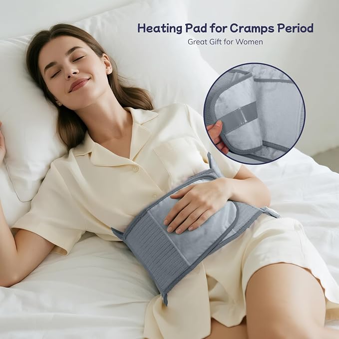 Heating Pad for Back, Upgraded Electric Heating Pad for Low Back Neck Shoulder - Image 4