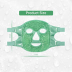 ZNÖCUETÖD Face Ice Mask Facial Ice Packs Gel Hot Cold Compress - Image 4