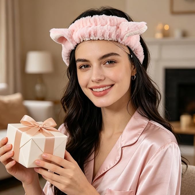 PERFECTSIGHT Kawaii Headband for Spa, Washing Face, Party - Image 7