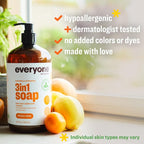 Everyone 3-in-1 Soap, Body Wash, Bubble Bath, 32 Ounce, Citrus and Mint - Image 3