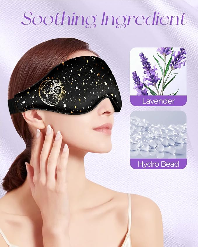 Miss Adola Silk Weighted Eye Mask - Image 4
