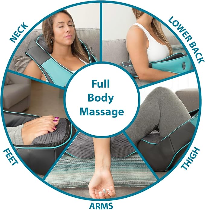 InvoSpa Shiatsu Neck and Back Massager - Image 4