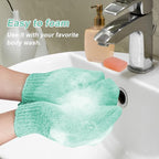 MIG4U Shower Exfoliating Scrub Gloves, Bathing Gloves Body Wash Dead Skin - Image 5