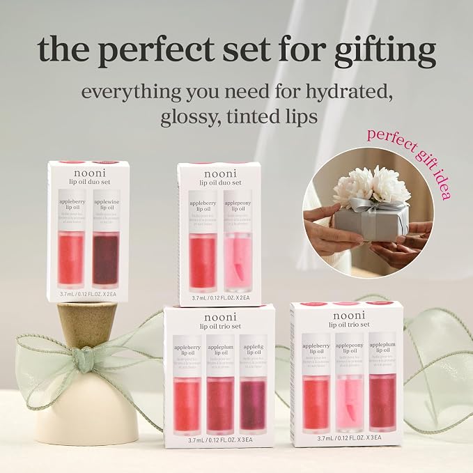 NOONI Korean Lip Oil Set - Image 2